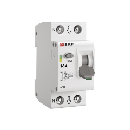 Устройство защиты от дугового пробоя (УЗДП) 1P+N 16А PROxima | код afdd-2-16-pro | EKF фото 2