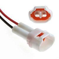 Разъём авт. соединитель RUICHI DJ7021-2-11 (18AWG 300 мм), 12/ 24 (DC) В | код 99921 | Ruichi