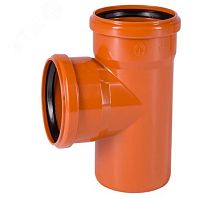 Тройник наружной канализации 87 град. 160х125 | код 222410 | Ostendorf