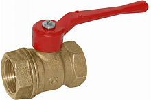 Кран шаровой 11Б27п1 Ду25 А30 ВВ рычаг никель PN40 | код БАЗ.А30.0.25.НЛМ.PN40 | БАЗ