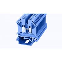 PC4-01P-12-00Z(H) Клемма винтовая PC, 4 мм.кв., синий, шт | код 11010000071 | DEGSON