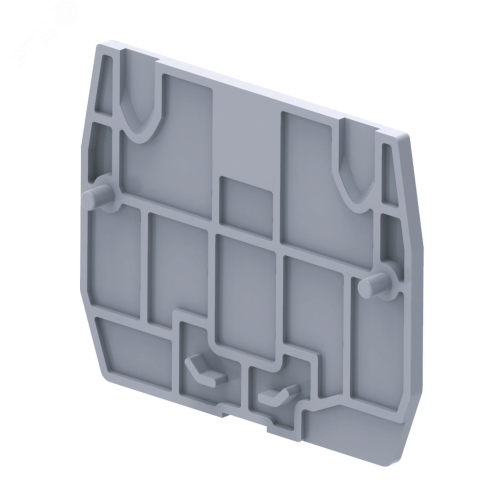 Крышка концевая OptiClip EPCXM2.5 для проходной мини-клеммы | код 331818 | КЭАЗ