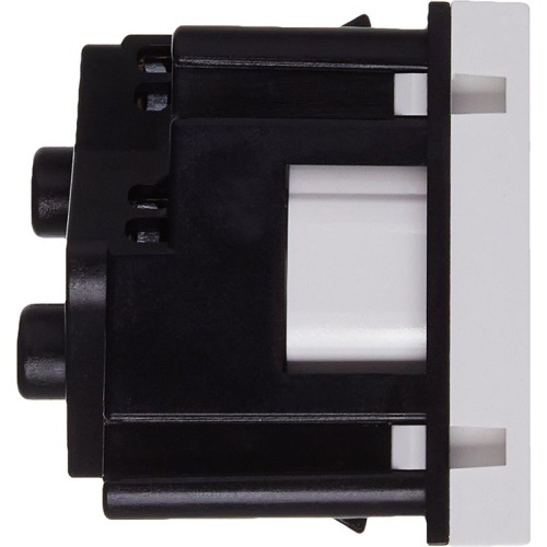 Розетка с заземлением - винтовые зажимы - без шторок 16А 250В - 45°- 2 модуля - белый | код 4521051 | Legrand фото 3