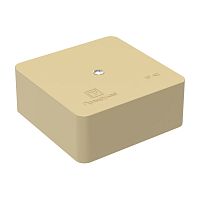 Коробка универсальная для кабель-канала 40-0450 безгалогенная (HF) сосна 75х75х30 (90шт/кор) Промрукав | код 40-0450-1001 | ПРОМРУКАВ
