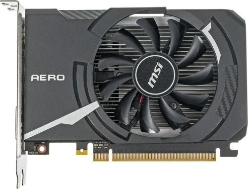 Видеокарта MSI PCI-E GT 1030 AERO ITX 2GD4 OC NVIDIA GeForce GT 1030 2Gb 64bit DDR4 1189/2100 HDMIx1 HDCP Ret | код 1063366 | MSI