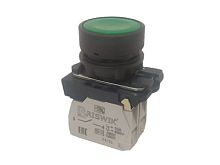 Выключатель Briswik КМЕ 4522м зеленый IP54 УХЛ2 10А 2но+2нз | код aB-DB-4Ai-0343 | Briswik