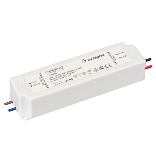 Блок питания ARPV-SP-24075 (24V, 3.1A, 75W) (Arlight, IP67 Пластик, 5 лет) | код 45754 | Arlight