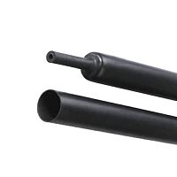 Трубка термоусаживаемая клеевая ТТКнг (3:1) 3, 6, 9, 12 черная (по 2 шт. 10см) (500/7000) | код Б0045219 | ЭРА