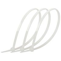 Стяжка кабельная нейлоновая (хомут) 4.8 х 200 мм белая (100 шт/уп) NO-225-157 | код Б0065958 | ЭРА