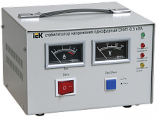 Стабилизатор напряжения однофазный 0.5 кВА СНИ1-0.5 кВА | код IVS10-1-00500 | IEK