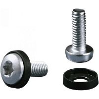 Винт крепежный с пласт.шайбой 5х16 мм (уп.100 шт.) ESB | код esb6202 | ELECTRIC STEEL BOX
