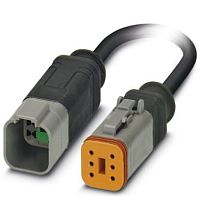 Кабель для датчика / исполнительного элемента SAC-6P-DTMS/ 1,5-PUR/DTFS | код 1415037 | PHOENIX CONTACT