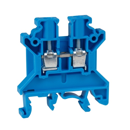 Клемма проходная винтовая OptiClip CTS-4-I-BU-32A-(0,2-4)-синий | код 289774 | КЭАЗ Клемма проходная винтовая OptiClip CTS-4-I-BU-32A-(0,2-4)-синий | код 289774 | КЭАЗ