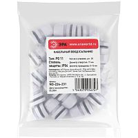 Ввод кабельный сальник NO-224-231 PG 11 (d отв.19 мм / d провод.5-10 мм) IP54 (упаковка 20 штук) | код Б0065184 | ЭРА