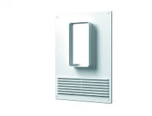 Площадка торцевая вертикальная пластиковая с решеткой 180х250 фланец 60х120 | код 612ПТВР | ERA