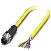 Кабель для датчика / исполнительного элемента SAC-8P-MS/ 2,0-542 SCO BK | код 1406094 | PHOENIX CONTACT