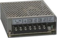 Источник питания AC-DC с зарядником, 155Вт, вход 88…264В AC, 47…63Гц /124…370В DC, выход 1: 27.6В/0…5.5A, выход 2: 27.1В/0…0.50A (Зарядник), изоляция 3000В AC, в кожухе 199х110х50мм, -10…+50С | код AD-155B | MeanWell