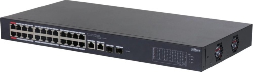 Коммутатор Dahua DH-CS4226-24ET-375 2xКомбо(1000BASE-T/SFP) управляемый | код 2030643 | Dahua