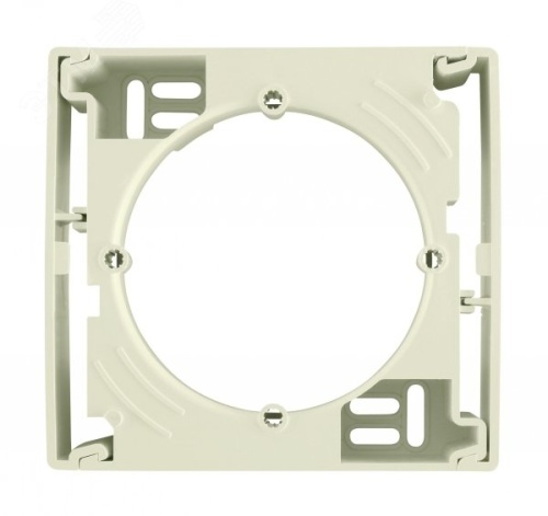 Sedna Коробка 1 пост для открытого монтажа бежевая | код SDN6100147 | Schneider Electric