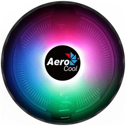 Устройство охлаждения(кулер) Aerocool Air Frost Plus RGB Soc-AM5/AM4/1151/1200/1700 черный 3-pin 24dB Al 110W 360gr Ret (AIR FROST PLUS FRGB 3P) | код 1696408 | AEROCOOL