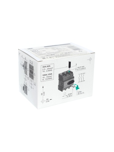 Выключатель-разъединитель модульный ВРМ-2 3P 80А | код MVR20-3-080 | IEK фото 3