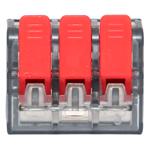 Клемма СМК 221-413 3 отверстия 0,2-4,0 мм2 (100шт,) PROxima | код plc-smk-221-413 | EKF фото 5