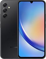 Смартфон Samsung SM-A346E Galaxy A34 5G 256Gb 8Gb графит моноблок 3G 4G 2Sim 6.6 1080x2340 Android 13 48Mpix 802.11 a/b/g/n/ac NFC GPS GSM900/1800 GSM1900 Protect microSD max1024Gb | код 1911849 | SAMSUNG