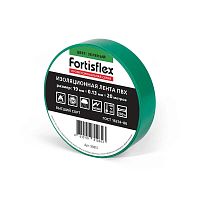 Изолента ПВХ 19х0.13x20 (зел) | код 90813 | Fortisflex