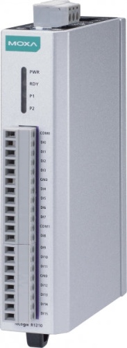 Модуль ioLogik R1210 RS-485 remote I/O, 16 DIs, -10 to 75 C operating temperature. | код 00-06081887 | MOXA