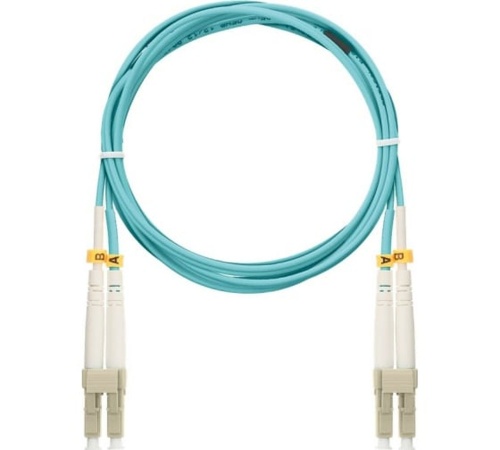 Патч-корд волоконно-оптический (шнур) MM 50/125(OM3) LC-LC duple* LSZH 3 м | код 34455 | Hyperline