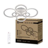 Светильник светодиодный ELEGANT BLISS-W-BG 120Вт 3000-6500К 8400лм 230В 780х550х130мм с пультом ДУ бел. | код 4690612051840 | IN HOME
