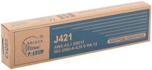 Электроды J421 для низкоуглеродистых сталей 2,5 мм х 300 мм (коробка 2,5 кг) | код 81793 | FIT фото 3
