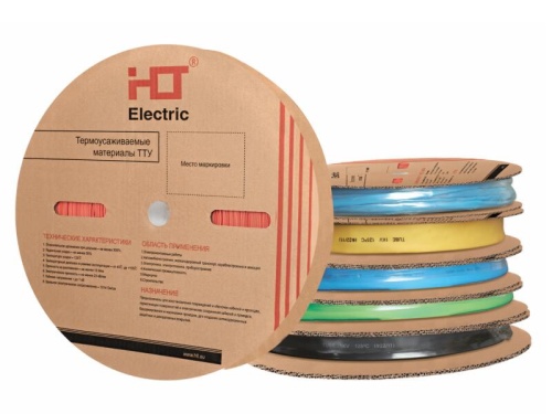 Термоусаживаемая трубка ТТУ 60/30 желтая HLT | код 084-05-24 | HLT