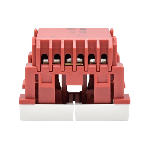 Выключатель проходной (переключатель) двухклавишный ВК4-22-00-П (на 2 модуля) ПРАЙМЕР белый | код CKK-40D-PD2-K01 | IEK фото 6