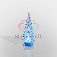 Фигура светодиод. "Елочка" (батарейки 3хAG13 в компл.) 1LED 15см RGB 4.5B IP20 | код 513-022 | Neon-Night