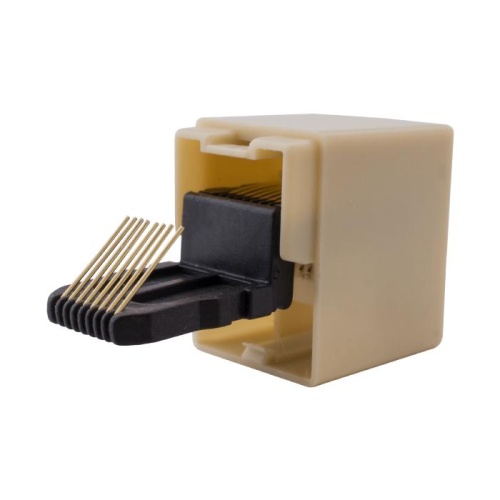 Соединитель проходной 8P8C (RJ-45) UTP Cat.5e | код 10-0317 | SUPRLAN фото 3 Соединитель проходной 8P8C (RJ-45) UTP Cat.5e | код 10-0317 | SUPRLAN фото 3