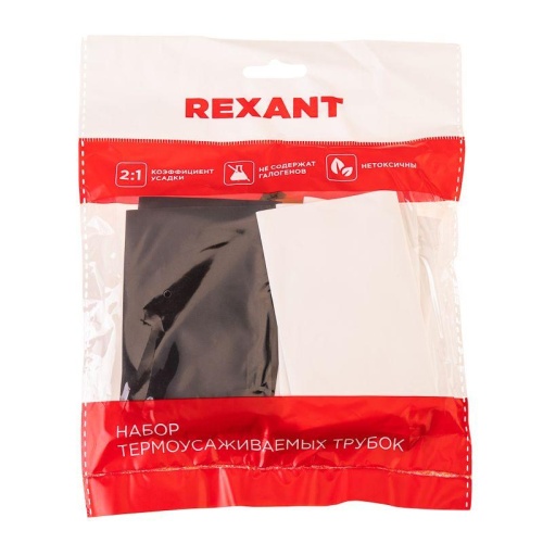 Набор термоусаживаемых трубок №23 ТУТ нг 40/20 мм, 7 цветов (упак. 21 шт. по 10 см) | код 29-0123 | REXANT фото 5