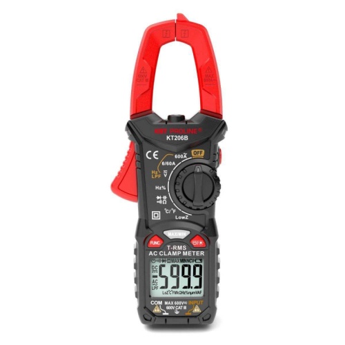 Токовые клещи цифровые KT206B PROLINE | код 79130 | КВТ
