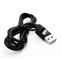 Кабель USB-Lightning 2А 1м зарядка + передача данных черн. (пакет) ERGOLUX | код 15092 | Ergolux