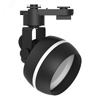 Светильник трековый на шинопровод ДПО GX53 без лампы черный | код AL165 48549 | FERON