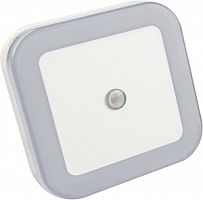 Ночник светодиодный NLE 03-SW-DS КВАДРАТ белый с датчиком освещения 230В IN HOME | код 4690612028781 | IN HOME