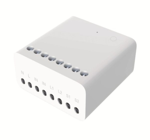 Реле двухканальное беспроводное Белый | код. LLKZMK11LM | Aqara