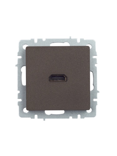 BRITE Розетка HDMI РHDMI-0-БрТБ темная бронза | код BR-H10-K45 | IEK фото 5