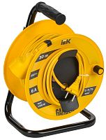 Удлинитель на катушке 1х30м Garden УК30 2P 2х0.75кв.мм | код GD-KP40-06-01-30 | IEK