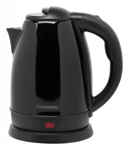 Чайник электрический Starwind SKS2050 1.8л. 1800Вт черный корпус: металл/пластик | код 1507366 | STARWIND