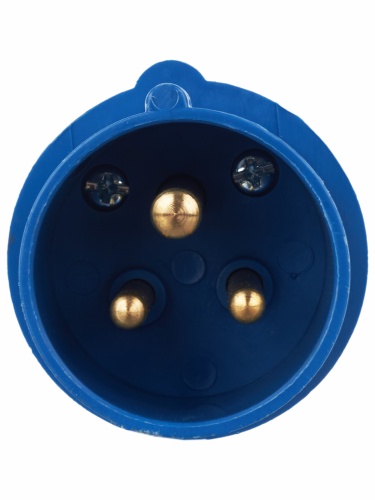 Вилка 2Р+РЕ 16А 220В IP44 | код. PSR01-016-3 | IEK фото 5