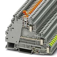 Многоярусный клеммный модуль UT 4-PE/L/MT | код 3214364 | PHOENIX CONTACT