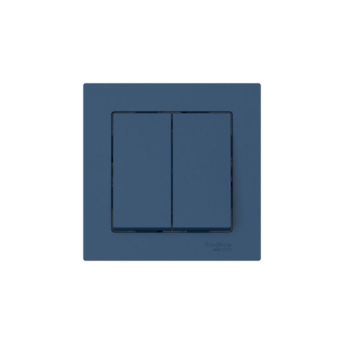 ATLASDESIGN 2-клавишный ВЫКЛЮЧАТЕЛЬ, сх.5, 10АХ, в сборе, быстрозажимные клеммы, АКВАМАРИН | код ATN001152S | Systeme Electric фото 4 ATLASDESIGN 2-клавишный ВЫКЛЮЧАТЕЛЬ, сх.5, 10АХ, в сборе, быстрозажимные клеммы, АКВАМАРИН | код ATN001152S | Systeme Electric фото 4