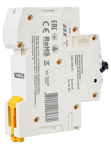 ARMAT Автоматический выключатель M06N 1P C 32А | код AR-M06N-1-C032 | IEK фото 10 ARMAT Автоматический выключатель M06N 1P C 32А | код AR-M06N-1-C032 | IEK фото 10