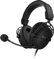 Наушники с микрофоном HyperX Cloud Alpha S Blackout (HX-HSCAS-BK) черный 2м мониторные оголовье (4P5L2AA) | код 1826332 | HYPERX